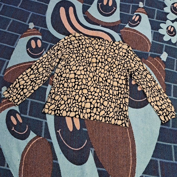 🌈JONES NEW YORK LONG SLEEVE KNIT TOP-L - Picture 2 of 4